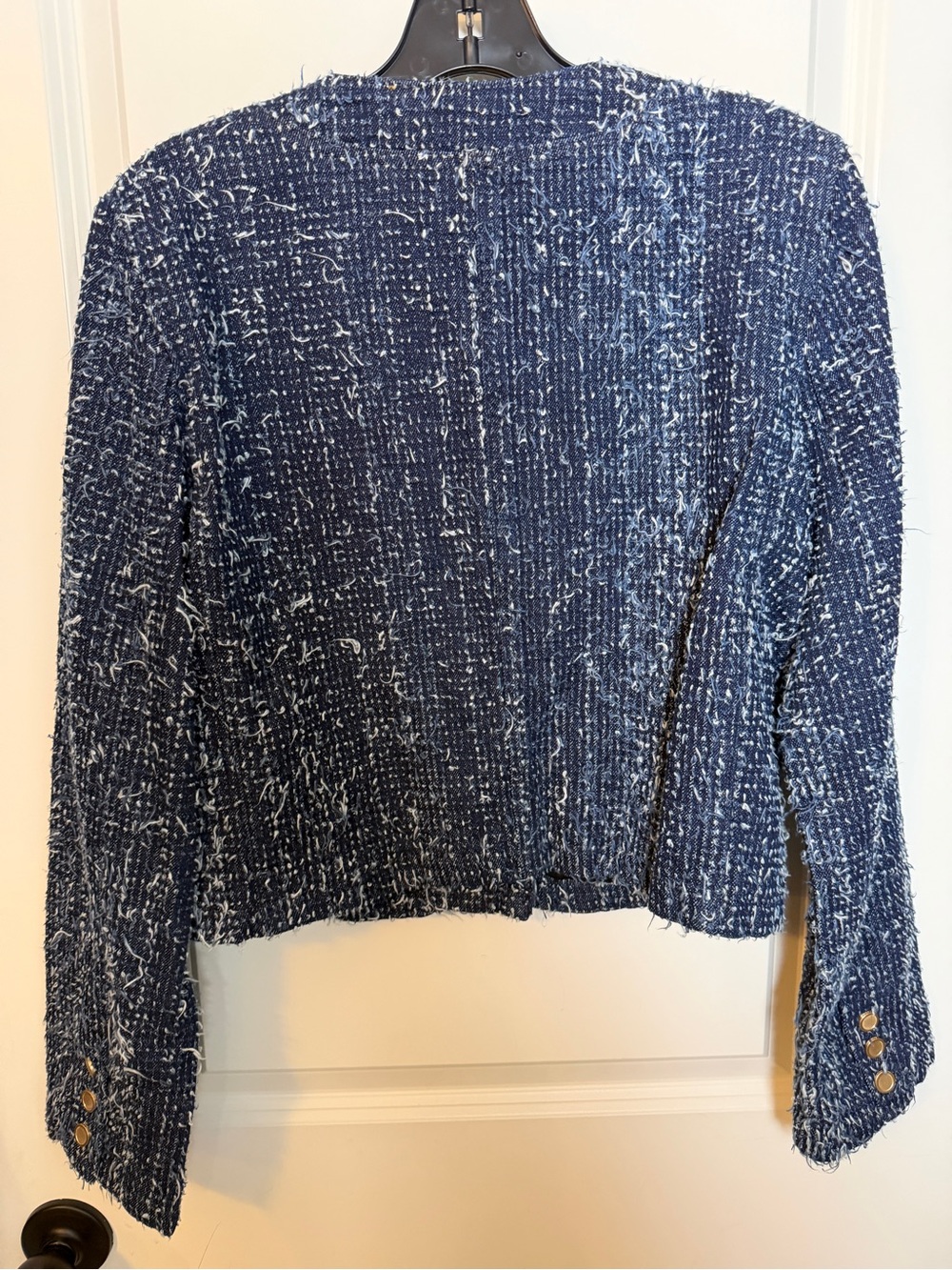 Frame Boucle Denim Jacket - Picture 7 of 7
